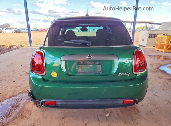 WMWXP3C07M2P42913 2021 MINI COOPER Зеленый Вид сзади