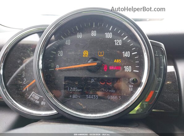 WMWXP5C50K2H95461 2019 MINI HARDTOP Оранжевый Вид задних сидений