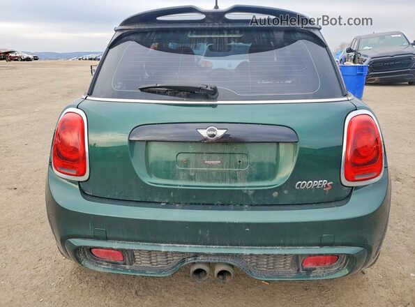 WMWXP7C59G3B49428 2016 MINI COOPER Green უკანა ხედი