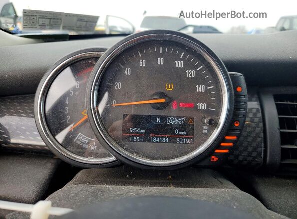 WMWXP7C59G3B49428 2016 MINI COOPER Green ხელსაწყოთა პანელის ხედი