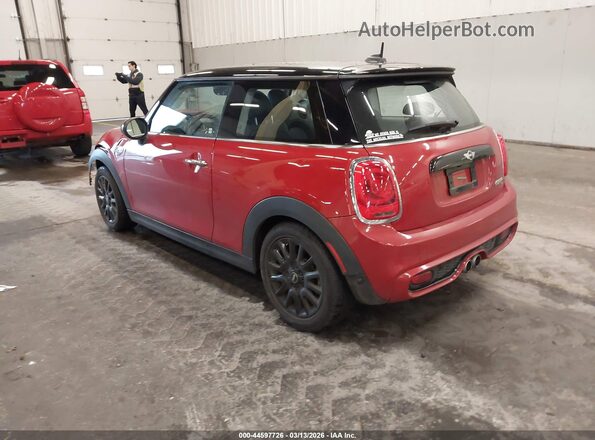 WMWXP7C5XJ2C62320 2018 MINI HARDTOP Red Задня ліва чверть
