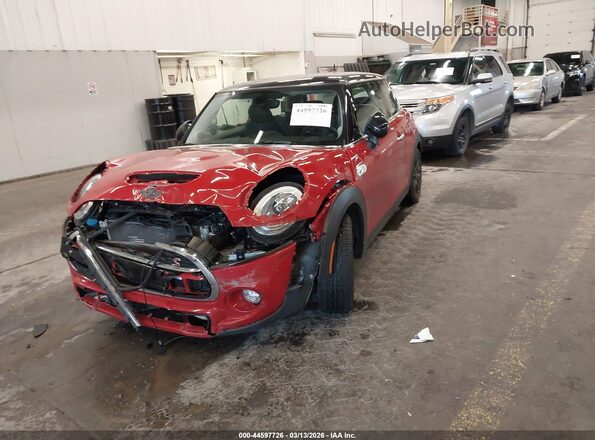 WMWXP7C5XJ2C62320 2018 MINI HARDTOP Red Передня ліва чверть