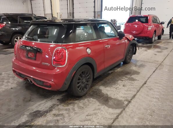 WMWXP7C5XJ2C62320 2018 MINI HARDTOP Red Задня права чверть