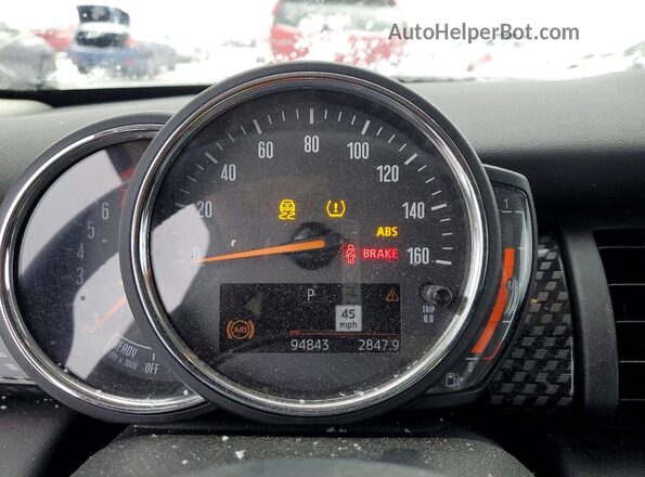 WMWXR5C06L2M01913 2020 MINI COOPER Green Սարքավորումների վահանակի տեսք