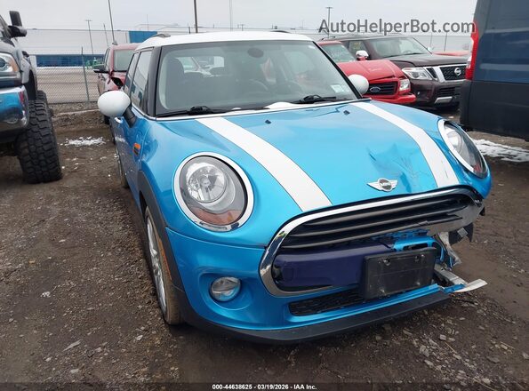 WMWXU1C32H2F92810 2017 MINI HARDTOP Blue ხელსაწყოთა პანელის ხედი