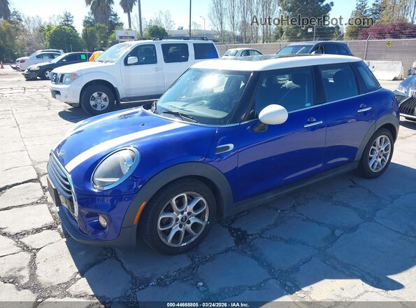 WMWXU1C51K2F81998 2019 MINI HARDTOP Blue 