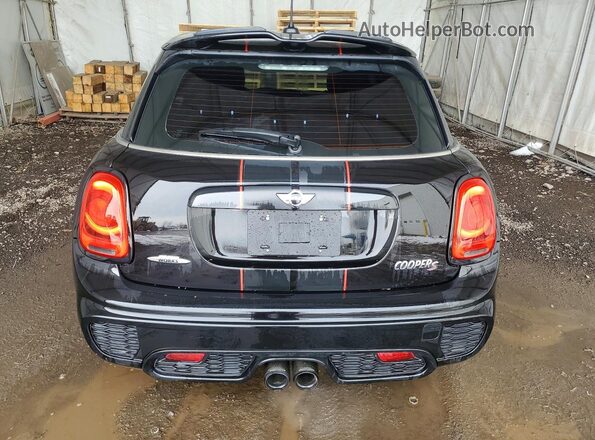 WMWXU3C55H2D32494 2017 MINI COOPER Black Widok z tyłu
