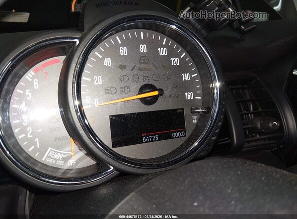WMWXU3C57G2B63187 2016 MINI HARDTOP Black Vista de los asientos traseros