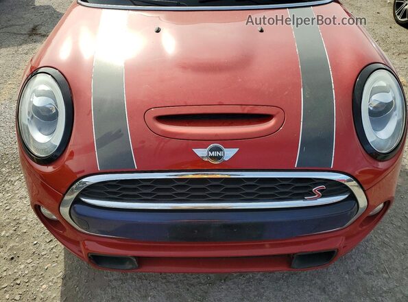 WMWXU3C58J2F51388 2018 MINI COOPER Red Vista interior trasera