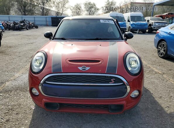 WMWXU3C58J2F51388 2018 MINI COOPER Red Vista frontal