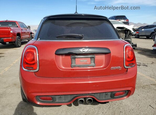 WMWXU3C58J2F51388 2018 MINI COOPER Red Vista trasera