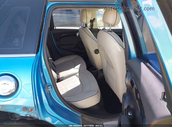WMWXU3C5XG2D28780 2016 MINI HARDTOP Blue VIN კოდის სტიკერის ხედი