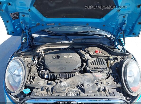 WMWXU3C5XG2D28780 2016 MINI HARDTOP Blue უკანა ხედი