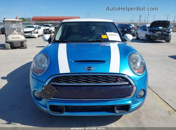 WMWXU3C5XG2D28780 2016 MINI HARDTOP Blue ხელსაწყოთა პანელის ხედი