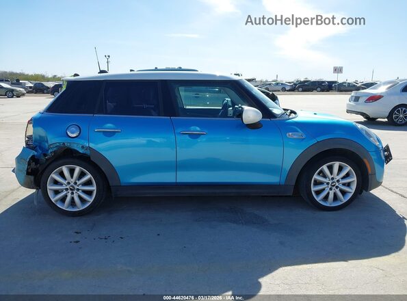 WMWXU3C5XG2D28780 2016 MINI HARDTOP Blue უკანა სალონის ხედი