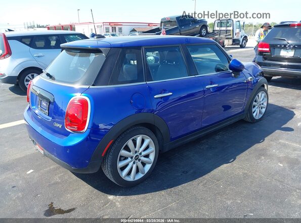 WMWXU7C09M2N55494 2021 MINI HARDTOP Blue Tył prawy