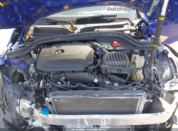 WMWXU7C09M2N55494 2021 MINI HARDTOP Blue Widok z tyłu
