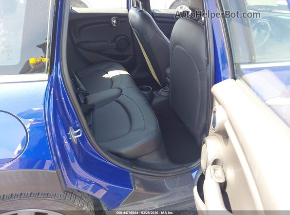 WMWXU7C09M2N55494 2021 MINI HARDTOP Blue Widok naklejki z numerem VIN