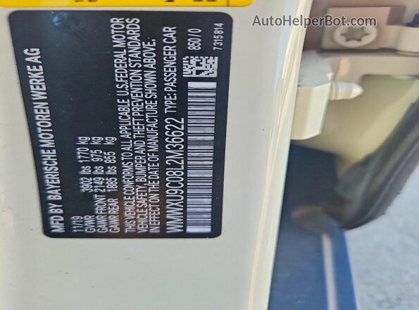 WMWXU9C08L2M36622 2020 MINI COOPER White 