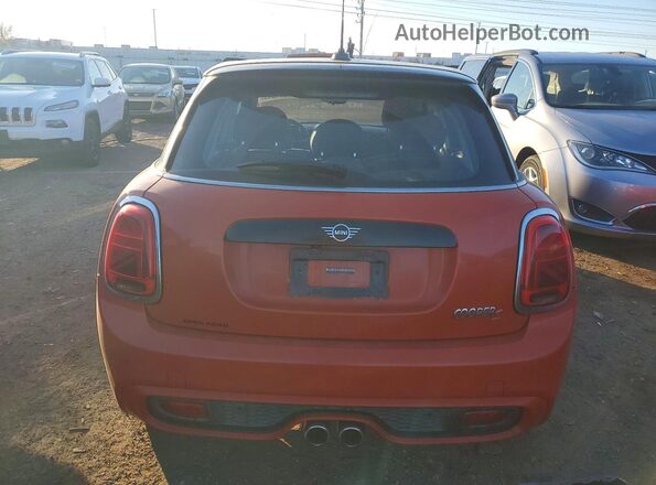 WMWXU9C08M2P48120 2021 MINI COOPER Red Widok z tyłu