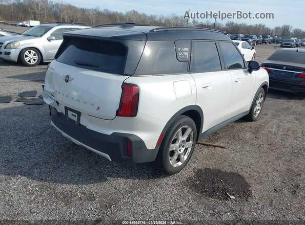 WMZ23GA06S7P43585 2025 MINI COUNTRYMAN White Задня права чверть