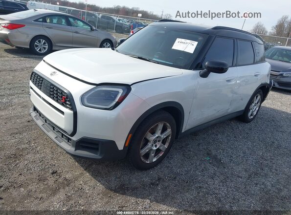 WMZ23GA06S7P43585 2025 MINI COUNTRYMAN White Передня ліва чверть