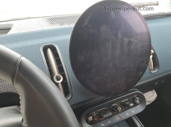 WMZ23GA07S7P32580 2025 MINI COUNTRYMAN Black Вид щитка приладів