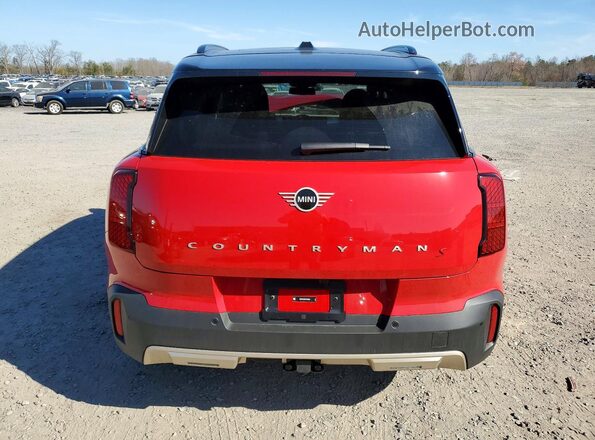 WMZ23GA08T7T82989 2026 MINI COUNTRYMAN Red უკანა ხედი