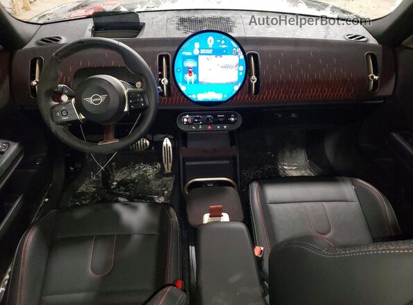 WMZ33GA07S7P79242 2025 MINI COUNTRYMAN Black Dashboard view