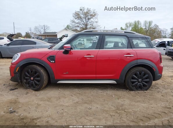 WMZ43BR07M3N19557 2021 MINI COUNTRYMAN Красный Панорамный вид салона 360°