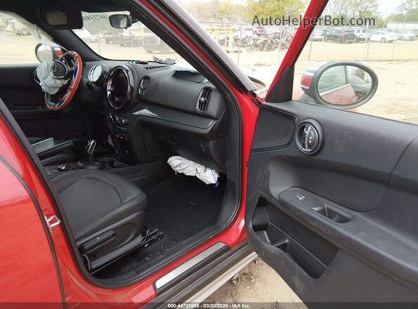 WMZ43BR07M3N19557 2021 MINI COUNTRYMAN Красный Вид салона спереди