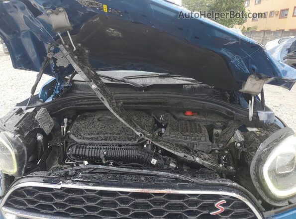 WMZ53BR00P3R23907 2023 MINI COOPER Blue Vista interior trasera