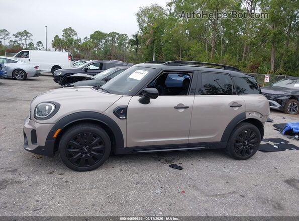 WMZ53BR00R3R42959 2024 MINI COUNTRYMAN Cream Widok wnętrza 360 stopni