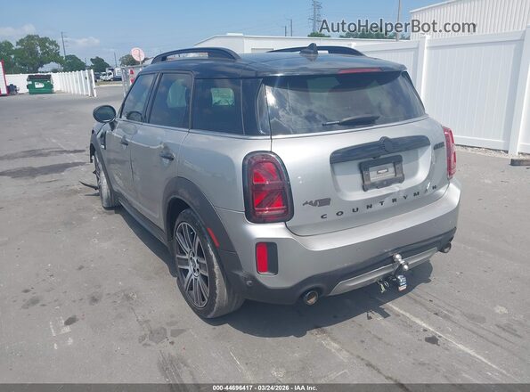 WMZ53BR06R3R70572 2024 MINI COUNTRYMAN Серебряный Задняя левая четверть