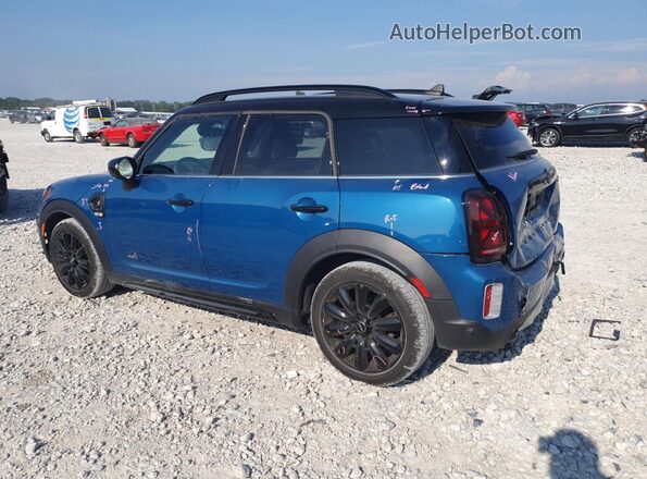 WMZ83BR01N3N70071 2022 MINI COOPER Синий Задняя левая четверть
