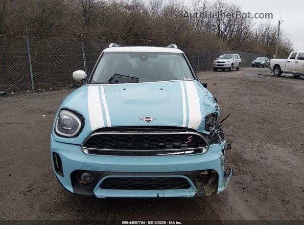 WMZ83BR03R3R57419 2024 MINI COUNTRYMAN Синий Вид задней части салона
