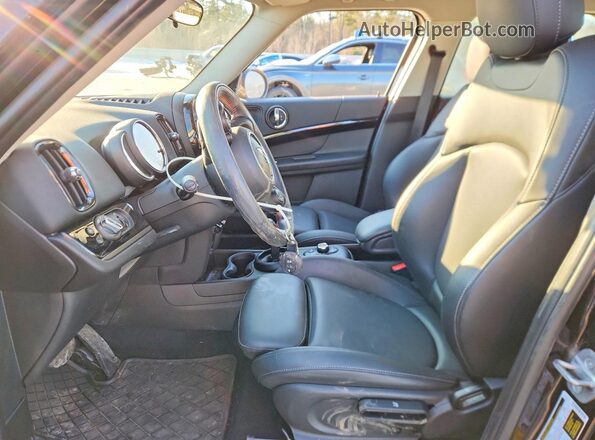 WMZ83BR04M3N11353 2021 MINI COOPER Black წინა სალონის ხედი