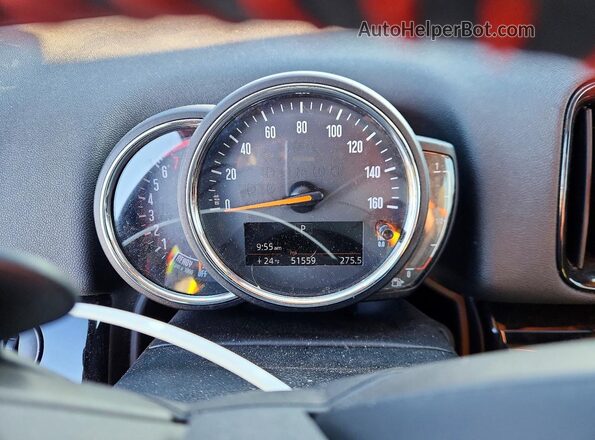 WMZ83BR04M3N11353 2021 MINI COOPER Black ხელსაწყოთა პანელის ხედი