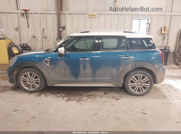 WMZ83BR08P3P96594 2023 MINI COUNTRYMAN Синий Панорамный вид салона 360°