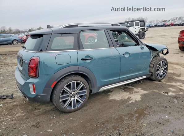 WMZ83BR09M3N03006 2021 MINI COOPER Teal Rear right