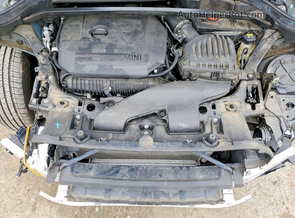 WMZ83BR09M3N03006 2021 MINI COOPER Teal Engine compartment view