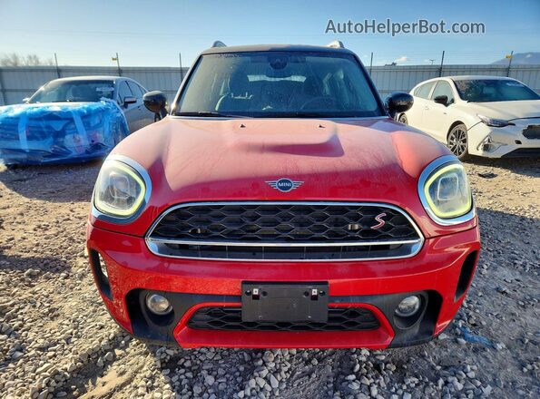 WMZ83BR09P3R09114 2023 MINI COOPER Red Вид спереду