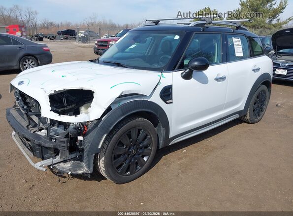 WMZYS7C30H3E06949 2017 MINI COUNTRYMAN White Vista tres cuartos delantera izquierda