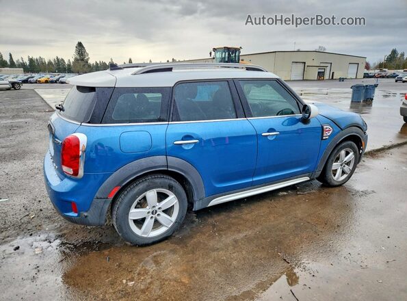 WMZYS7C31H3E06801 2017 MINI COOPER Blue Tył prawy