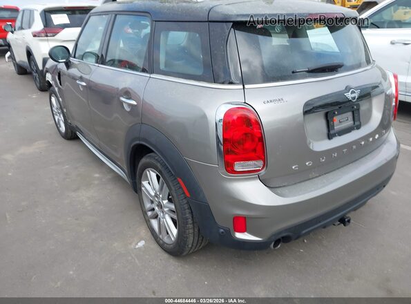 WMZYS7C50K3J04809 2019 MINI COUNTRYMAN Серый Задняя левая четверть