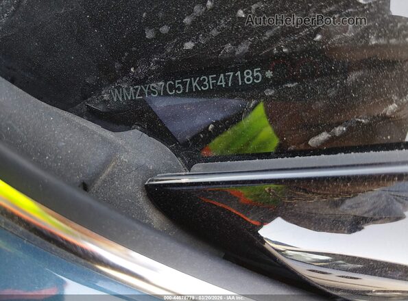 WMZYS7C57K3F47185 2019 MINI COUNTRYMAN Blue 