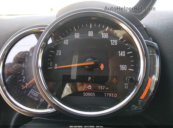 WMZYT3C59K3E96875 2019 MINI COUNTRYMAN Green უკანა სავარძლების ხედი