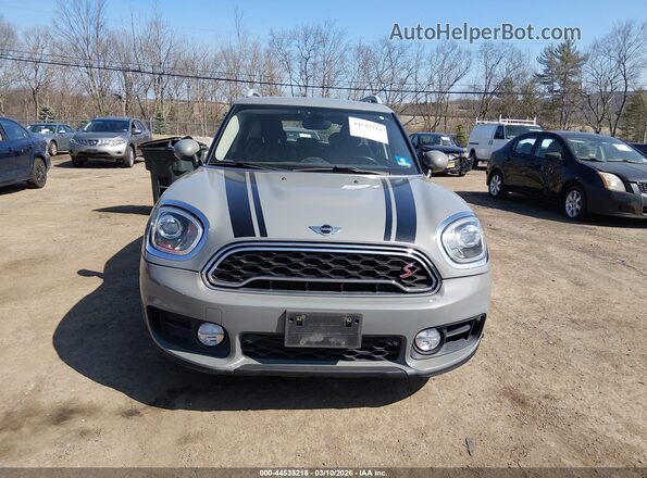 WMZYT5C33J3E59507 2018 MINI COUNTRYMAN Gray ხელსაწყოთა პანელის ხედი