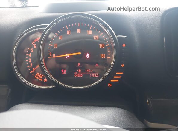 WMZYT5C34H3B66743 2017 MINI COUNTRYMAN Green Вид задніх сидінь