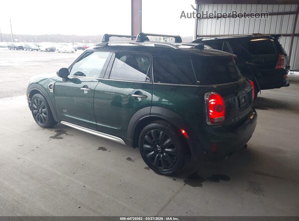 WMZYT5C34H3B66743 2017 MINI COUNTRYMAN Green Задня ліва чверть